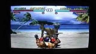 Tekken 2 King chain throw combo 2