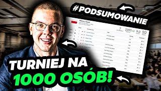 PODSUMOWANIE TURNIEJU na 1000 OSÓB! (GM BARTEL/GM JANIK/IM LEWTAK)