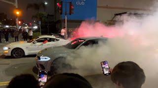 Widebody Charger Does Burnout In Front Of Cop!!!