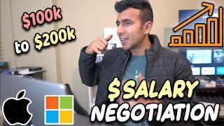 Salary Negotiation for Software Engineers | Double your Salary!!