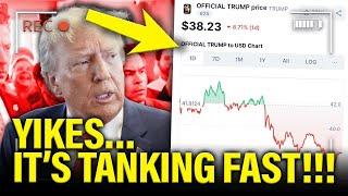 Trump MEME Coin CRASH ACCELERATES and HITS LOW