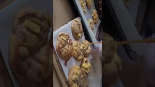 Cookies aux pommes & caramel #cooking #cookingchannel #cookingvideo #cookies #cook #cuisine