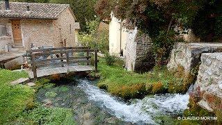 RASIGLIA Il borgo delle acque - Umbria -  4k