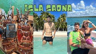 COMEMOS LANGOSTA en ISLA SAONA | Vlog Carliyoelnervio