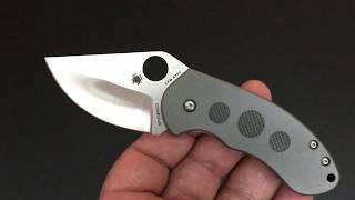 Spyderco Burch Chubby!  The Knife of the Day!