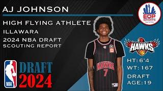 AJ JOHNSON SCOUTING REPORT | High Flying Athlete with Upside I Strengths & Weaknesses