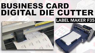 Business Card Digital Die Cutter