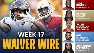 Fantasy Football Week 17 Waiver Wire Pickups | Must-Have Players to Add to Your Roster (2024)