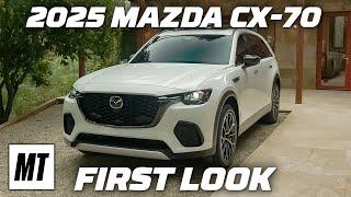 Mazda CX-70 First Look | MotorTrend