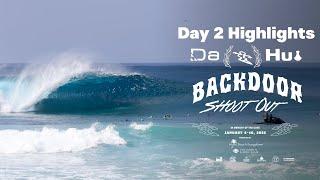 Backdoor Shootout Day 2 Highlights: Diamonds in the Rough at Pipeline.