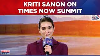 Kriti Sanon On Times Now Summit 2024 Talks About The 'Secret To Steering Success'