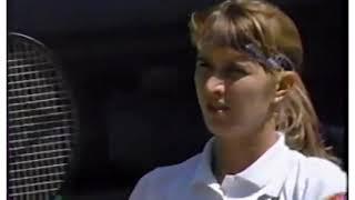 Steffi Graf vs Jennifer Capriati Big W 1993 End of First Set -Incomplete