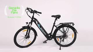 Bodywel Elektrofahrrad Pendler E Bike Unboxing und Installation A 275 E Fahhrad