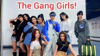 The Gang Girls" The9 funny moments (Reality)