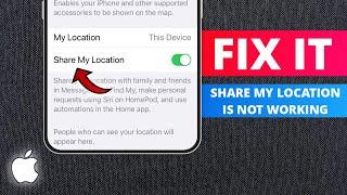 Fix: Share my Location not working on iPhone