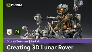 [Adobe Substance Painter] Creating 3D Lunar Rover w/ Alex Treviño Part 4: Texturing