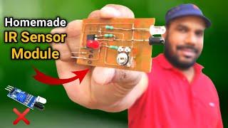 DIY IR Sensor Module - Simple Way | Long-Range IR Proximity Sensor सिर्फ ₹15 में