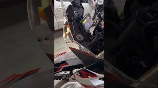 Fitting a fog horn on my KTM 890