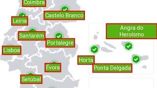 Name the portuguese Regions