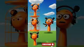 3D Animation Sprunki Pov Find The real VS Fake Oren #shorts #sprunki #incredibox AI Remake