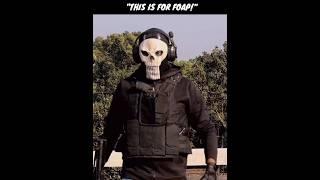 "This is For Foap!" - MW4 Teaser - Low Budget Ghost Cosplay 