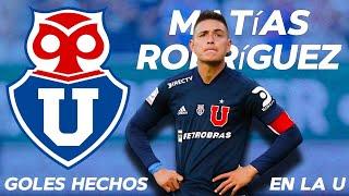 Todos los goles de Matías Rodríguez en la U