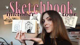 Is Inktober worth it? | Sketchbook Tour | Art Challange