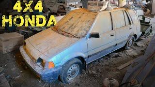 ABANDONED 4x4 Honda Civic - Will it Run After 20+ YEARS??