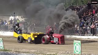 Compact Diesel Tractor pulling Lievestuore 6.7.2024