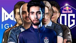 SUMAIL hard practice this hero with NIGMA Coach, Kuroky, Topson & MidOne Dota 2