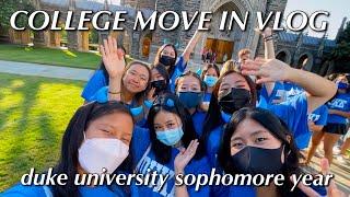 Duke University COLLEGE MOVE IN 2021 | DUKE DIARIES