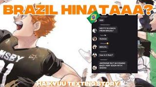 ‘ BRAZIL HINATA?!‍ , || haikyuu texting story || TikToks