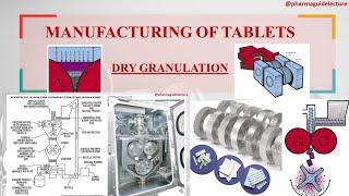 Manufacturing of Tablets by Dry Granulation method