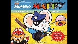 Let's play Mappy / Super Cassette Vision 1984