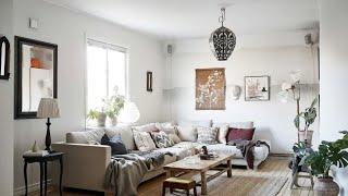 Interior Design | Match Of Vintage & Scandinavian Style • Tour Home In Stockholm