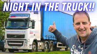 Spending The Night In A Truck | POV | Trucking Vlog 57 | #truckertim