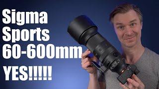 Sigma 60-600 f4.5-6.3 DG GN OS Sports Lens