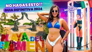 LA SUPER GUÍA de PLAYA DEL CARMEN 5ta AVENIDA | 2024  | todo lo que  debes saber! ¿que hacer?