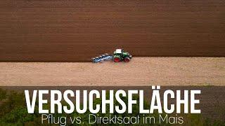 Pflug vs. Direktsaat im Mais - wir legen die Versuchsfläche an | Fendt 726 & LEMKEN Juwel 8i