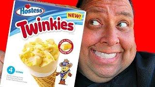 HOSTESS® Twinkies Ice Cream Cone Review!