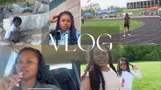 VLOG: She gave up../nana track meet/ family time