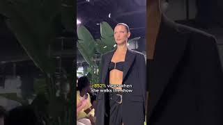 Bella Hadid is model of the year with 35 show in 2022 at British Fashion awards