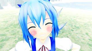 【VR 360 4K 3D】チルノとキスをするVR ~A virtual kiss with Cirno~