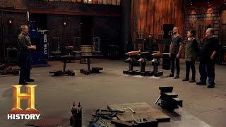 Forged in Fire: The Ice Block Test (S2, E1) | History