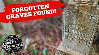 Uncovering Abandoned Graves Discovered In Well Kept Cemetery!