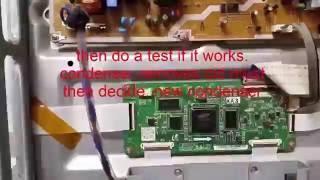 SAMSUNG PS42A410C1 PLASMA TV Repair power light works but does not start