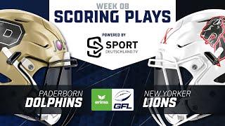 Paderborn Dolphins vs. New Yorker Lions | Highlights - ERIMA GFL, 8. Spieltag | SDTV Football