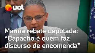 Marina Silva rebate deputada bolsonarista Julia Zanatta após ser chamada de cacapho, veja vídeo