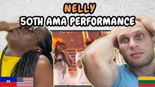 REACTION TO Nelly, St. Lunatics, Chingy & J-Kwon - Live Performance at AMAs 50th Anniversary