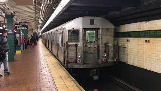 NYC Subway HD 60fps: Budd R32 C Train Departs 125th Street (3/15/19)